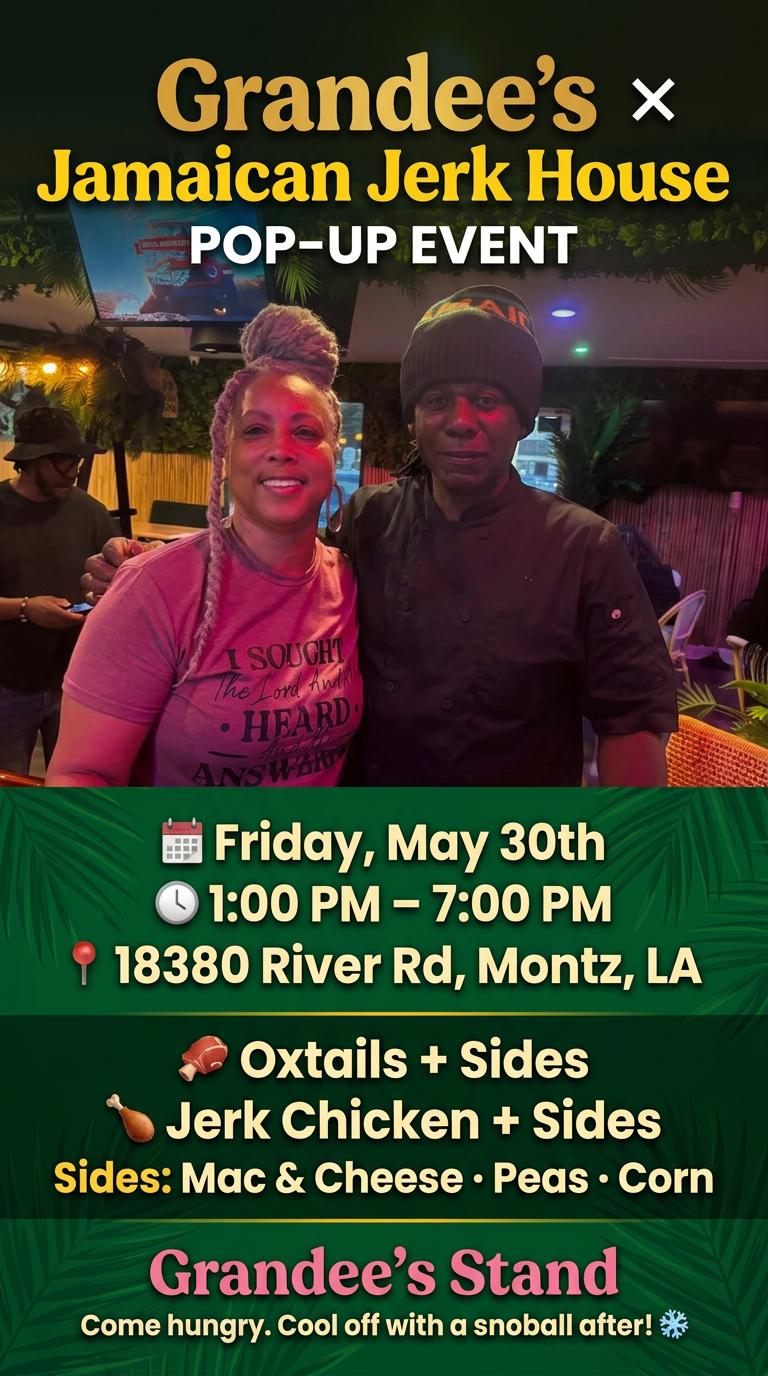 Grandee's × Jamaican Jerk House Pop-Up