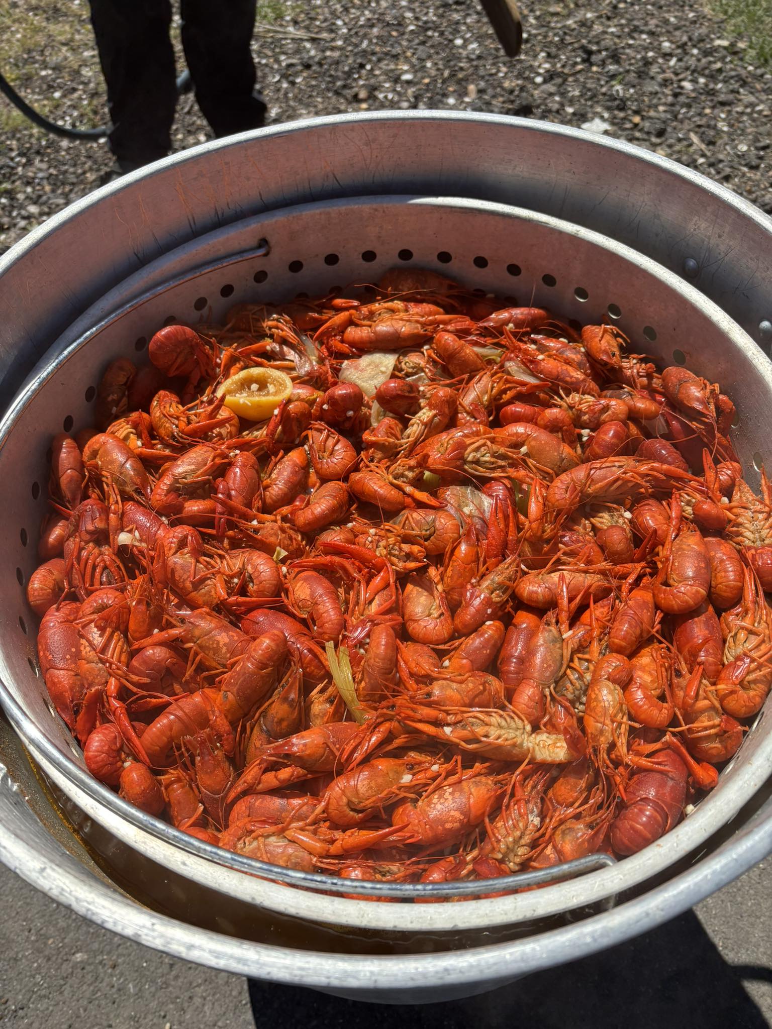 Crawfish Boil Plate